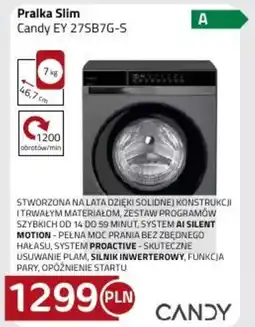 Kakto Candy Pralka Slim ey 27SB7G-S oferta