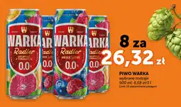 Groszek Warka Piwo Radler oferta