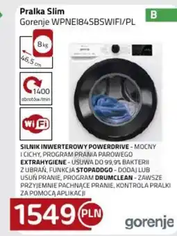 Kakto Gorenje Pralka Slim WPNEI84SBSWIFI/PL oferta