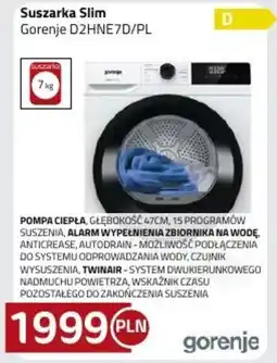 Kakto Gorenje Suszarka Slim D2HNE7D/PL oferta