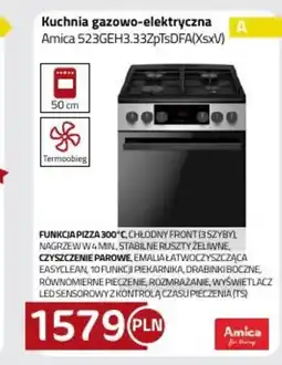 Kakto Amica Kuchnia gazowo-elektryczna 523GEH3.33ZpTsDFA XsxV oferta