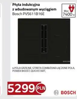 Kakto Bosch Płyta indukcyjna z wbudowanym wyciągiem PVS611B16E oferta