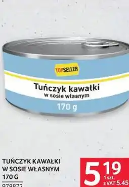 Selgros TOPSELLER Tuńczyk kawałki w sosie własnym oferta