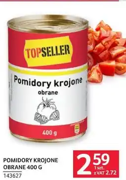 Selgros Pomidory krojone obrane TOP SELLER oferta