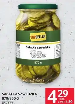 Selgros TOPSELLER Sałatka szwedzka 870/850 G oferta