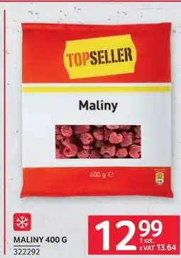 Selgros MALINY oferta