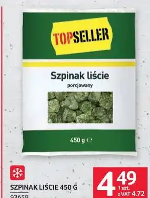 Selgros SZPINAK LIŚCIE oferta