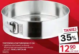 Selgros Tortownica fakturowana 21 cm oferta