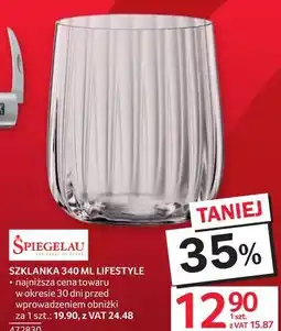 Selgros Spiegelau Szklanka 340 ml Lifestyle oferta