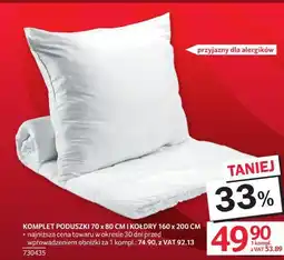 Selgros Komplet poduszki 70 x 80 cm i kołdry 160 x 200 cm oferta