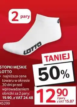 Selgros Stopki męskie Lotto oferta
