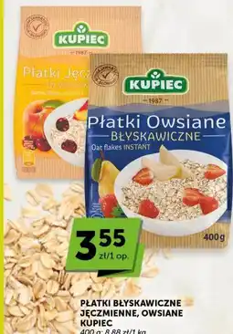 ABC Płatki Kupiec Błyskawiczne Jęczmienne, Owsiane oferta