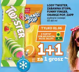 ABC LODY TWISTER, ZABAWNA STOPA, FUNNY FINGER, ORANGE POP, ZAPP oferta