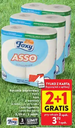 Intermarche Ręcznik papierowy Foxy Asso oferta