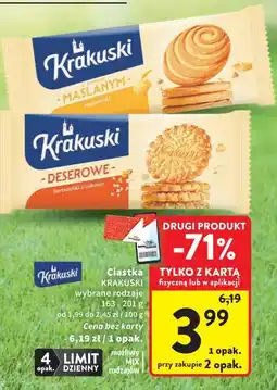 Intermarche Ciastka Krakuski oferta