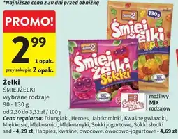 Intermarche Żelki Śmiejżelki wybrane rodzaje oferta