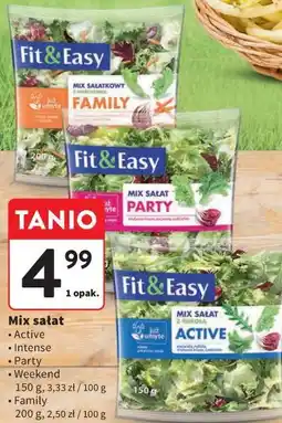 Intermarche Mix sałat Fit & Easy oferta