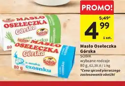 Intermarche Masło Osełeczka Górska SOBIK oferta