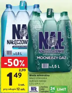 Intermarche Nałęczowianka Woda mineralna oferta