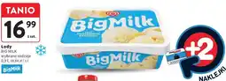 Intermarche Lody BIG MILK wybrane rodzaje oferta