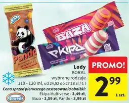 Intermarche Lody Koral Ekipa Multiverse / Baza / Pando oferta