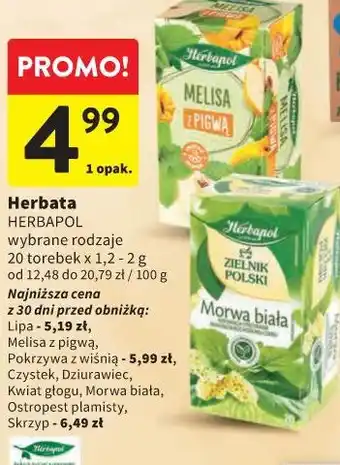 Intermarche Herbata Herbapol oferta