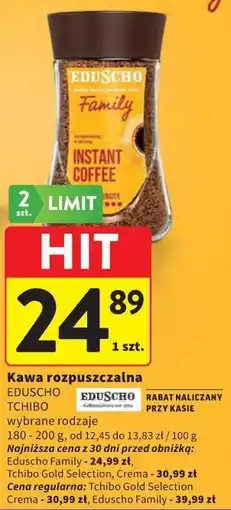 Intermarche Kawa rozpuszczalna Eduscho oferta