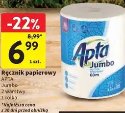 Intermarche Ręcznik papierowy APTA Jumbo oferta