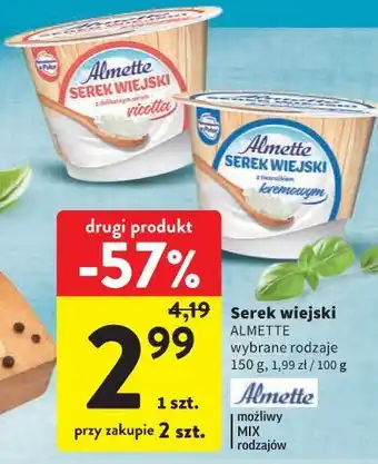 Intermarche Serek wiejski Almette oferta