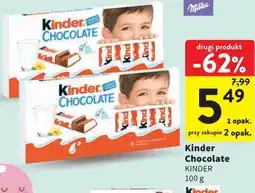 Intermarche Kinder Chocolate oferta
