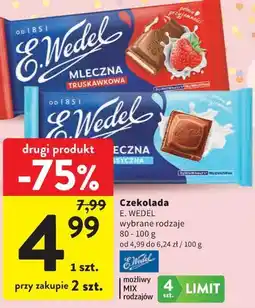 Intermarche Czekolada E. Wedel oferta