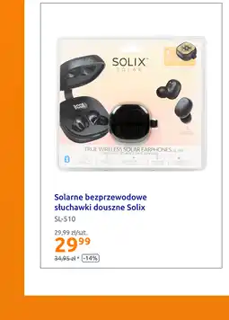 Action Solarne bezprzewodowe słuchawki douszne Solix oferta