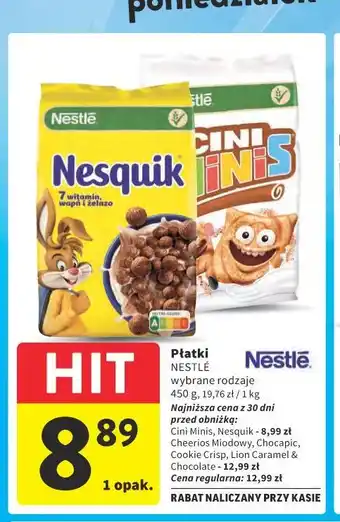Intermarche Płatki Nestlé oferta