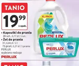 Intermarche Perlux Kapsułki do prania lub Żel do prania oferta