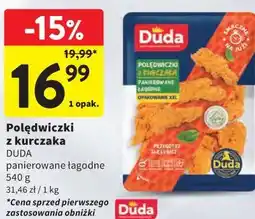 Intermarche Polędwiczki z kurczaka Duda oferta