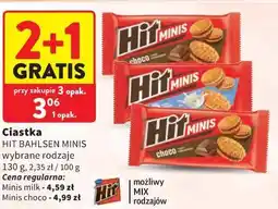 Intermarche Ciastka Hit Bahlsen Minis oferta