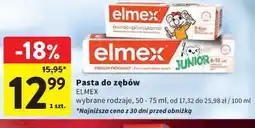 Intermarche Pasta do zębów Elmex dla dzieci oferta