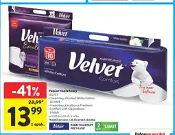 Intermarche Papier toaletowy Velvet oferta