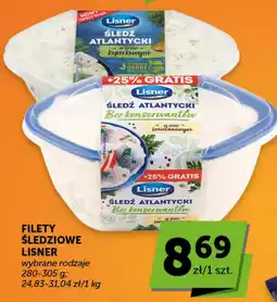 Groszek Lisner Filety śledziowe oferta