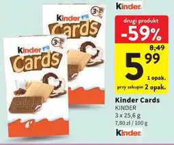 Intermarche Kinder Cards oferta