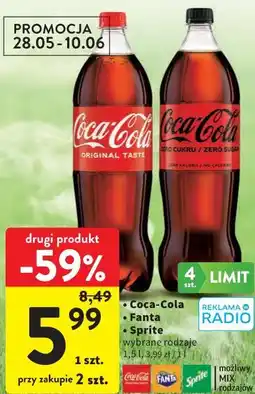 Intermarche Coca-Cola / Fanta / Sprite oferta