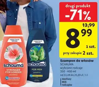 Intermarche Szampon do włosów SCHAUMA oferta
