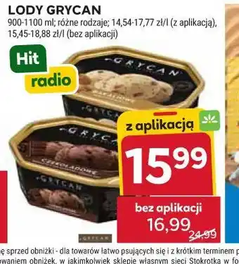Stokrotka LODY GRYCAN oferta