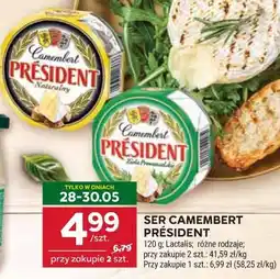 Stokrotka Ser Camembert Président oferta