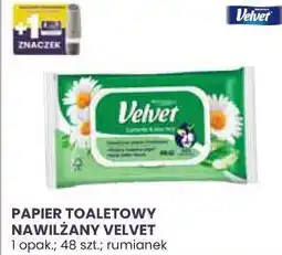 Stokrotka PAPIER TOALETOWY NAWILŻANY VELVET oferta