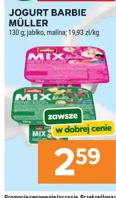 Stokrotka JOGURT BARBIE MÜLLER oferta