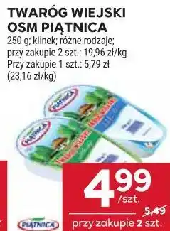 Stokrotka TWARÓG WIEJSKI OSM PIĄTNICA oferta