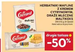 Stokrotka Herbatniki Mafijne z kremem cytrynowym, draże mleczne Maltikeks oferta
