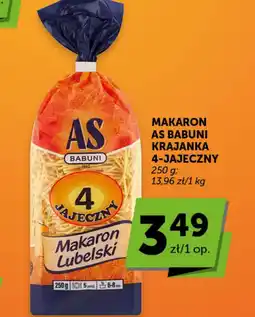 Groszek As babuni Makaron Krajanka 4-jajeczny oferta