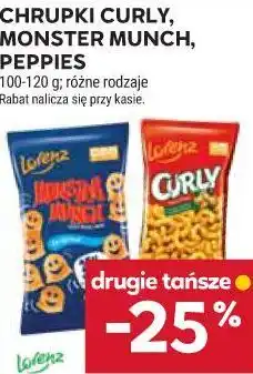Stokrotka CHRUPKI CURLY, MONSTER MUNCH, PEPPIES oferta